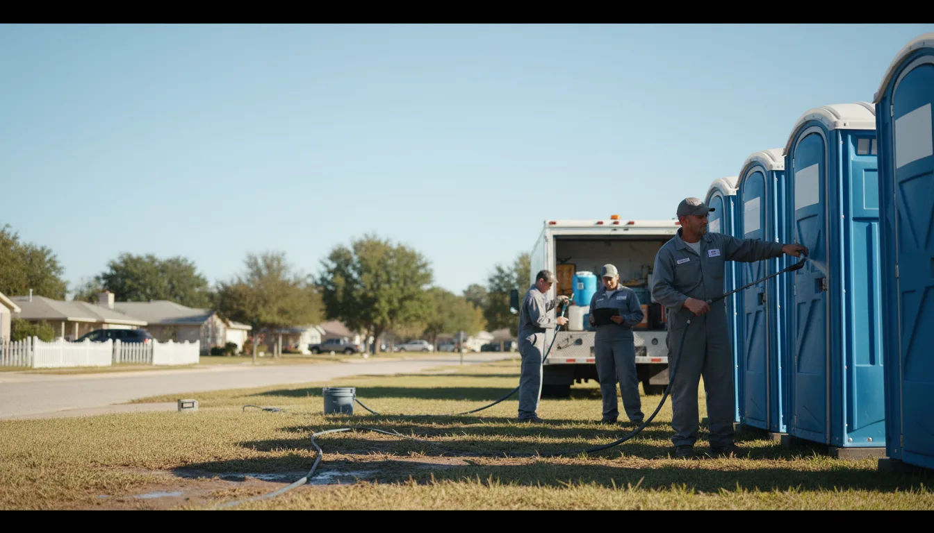 Long-Term Portable Toilet Rental in Shannon, MS near me
